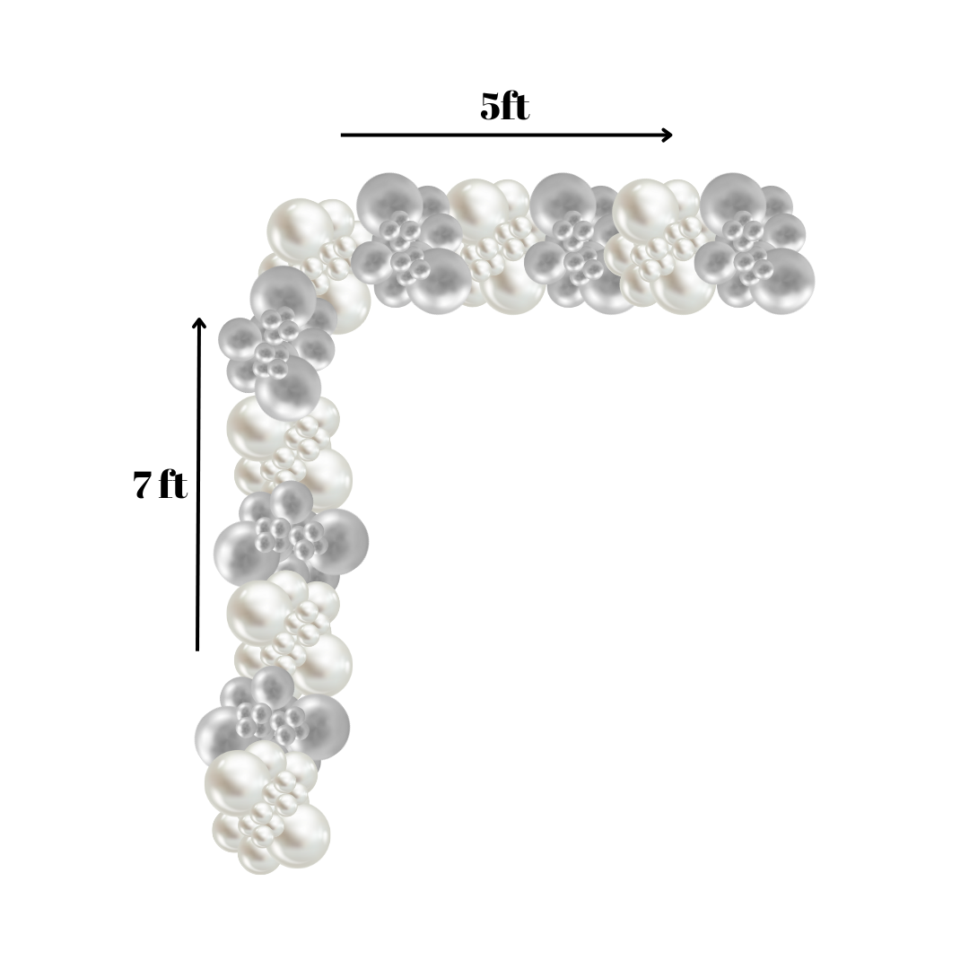 12 ft Premium Organic Balloon Garland