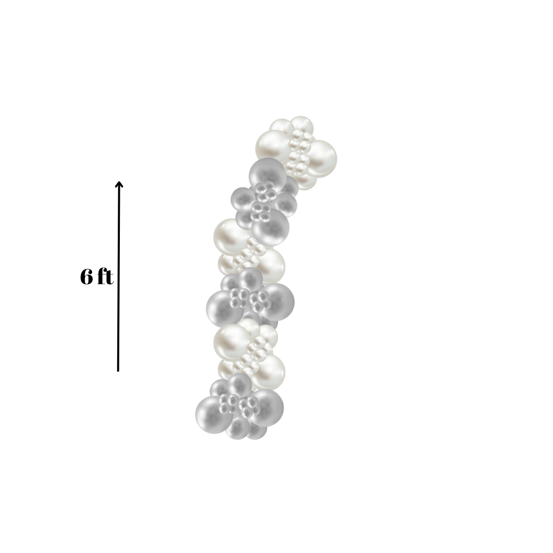 6 ft Premium Organic Balloon Garland