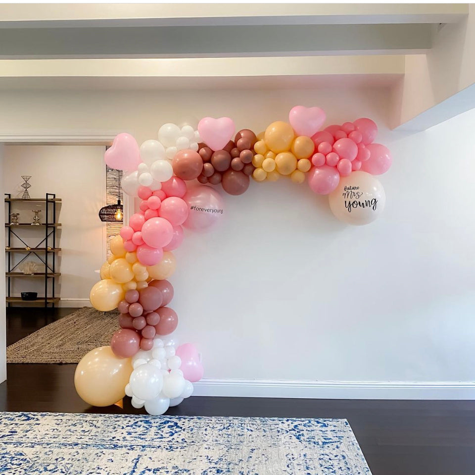 10 ft Premium Organic Balloon Garland.