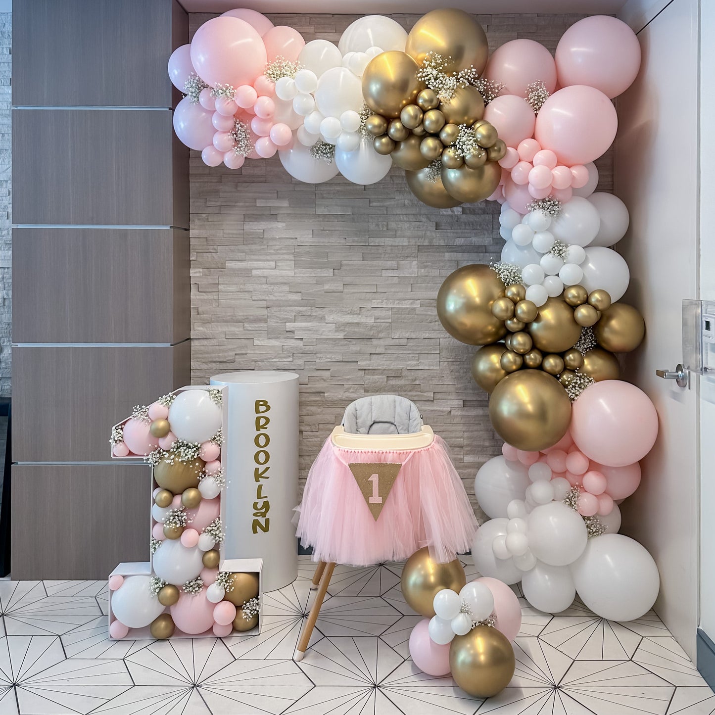10 ft Premium Organic Balloon Garland.